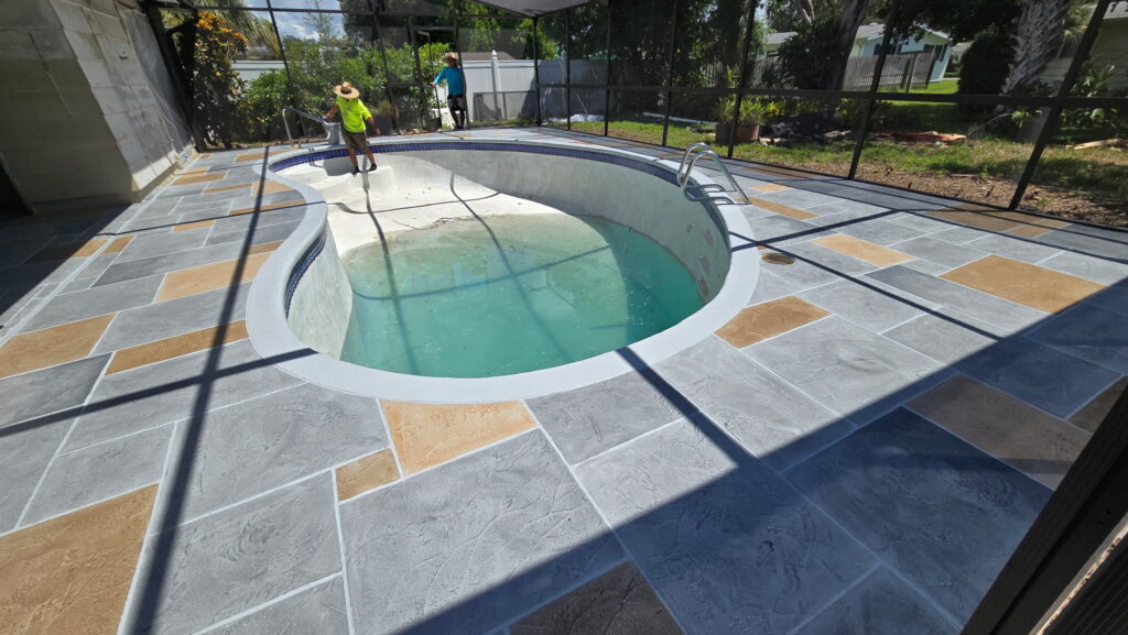 Pool Deck Resurfacing Town