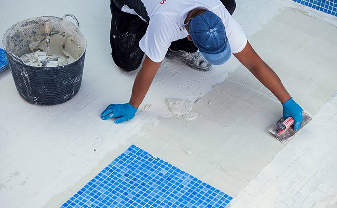 pool tile contractors